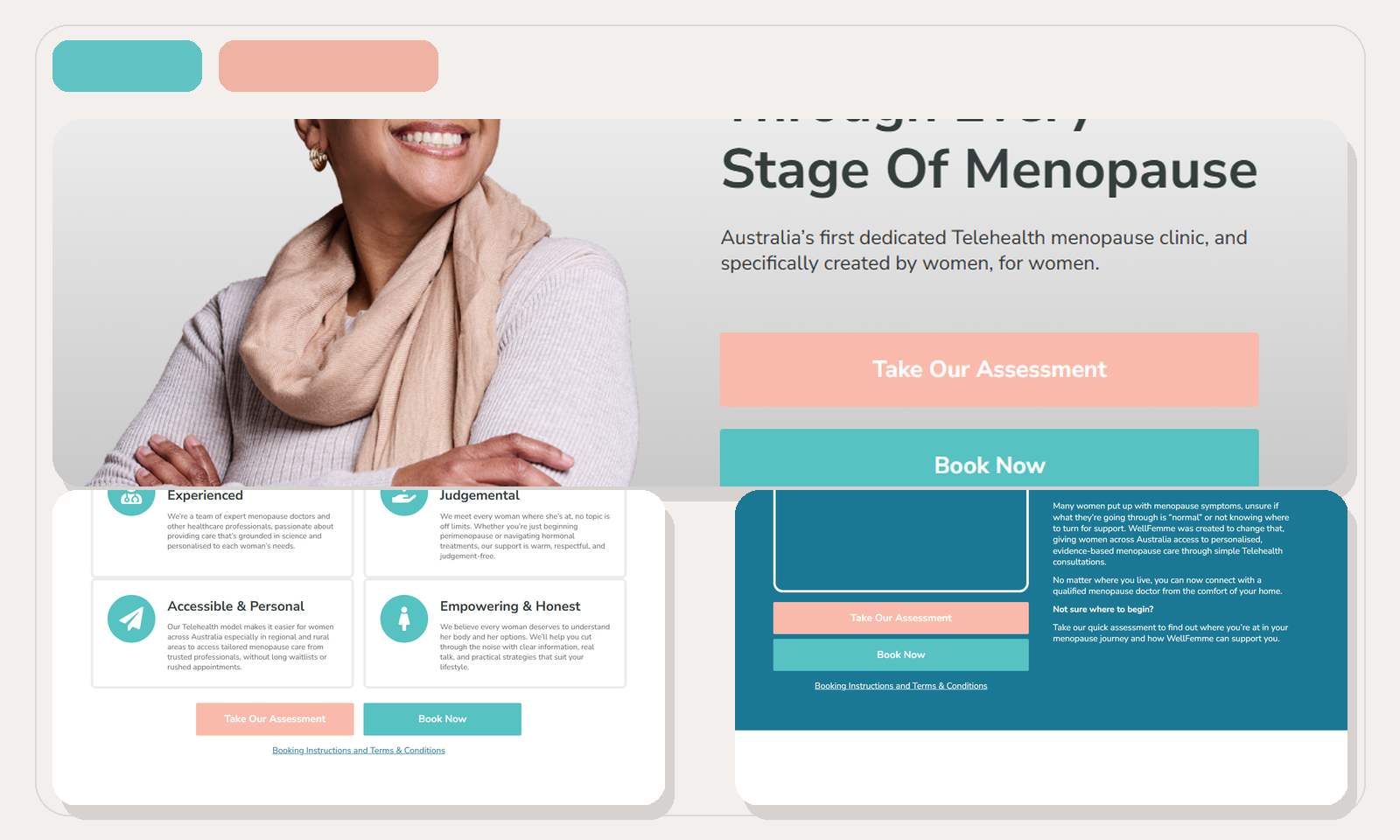 WellFemme treatment page screenshot